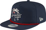 New Era Men's New Era Navy Jupiter Links Golf Club Adjustable Golfer Hat