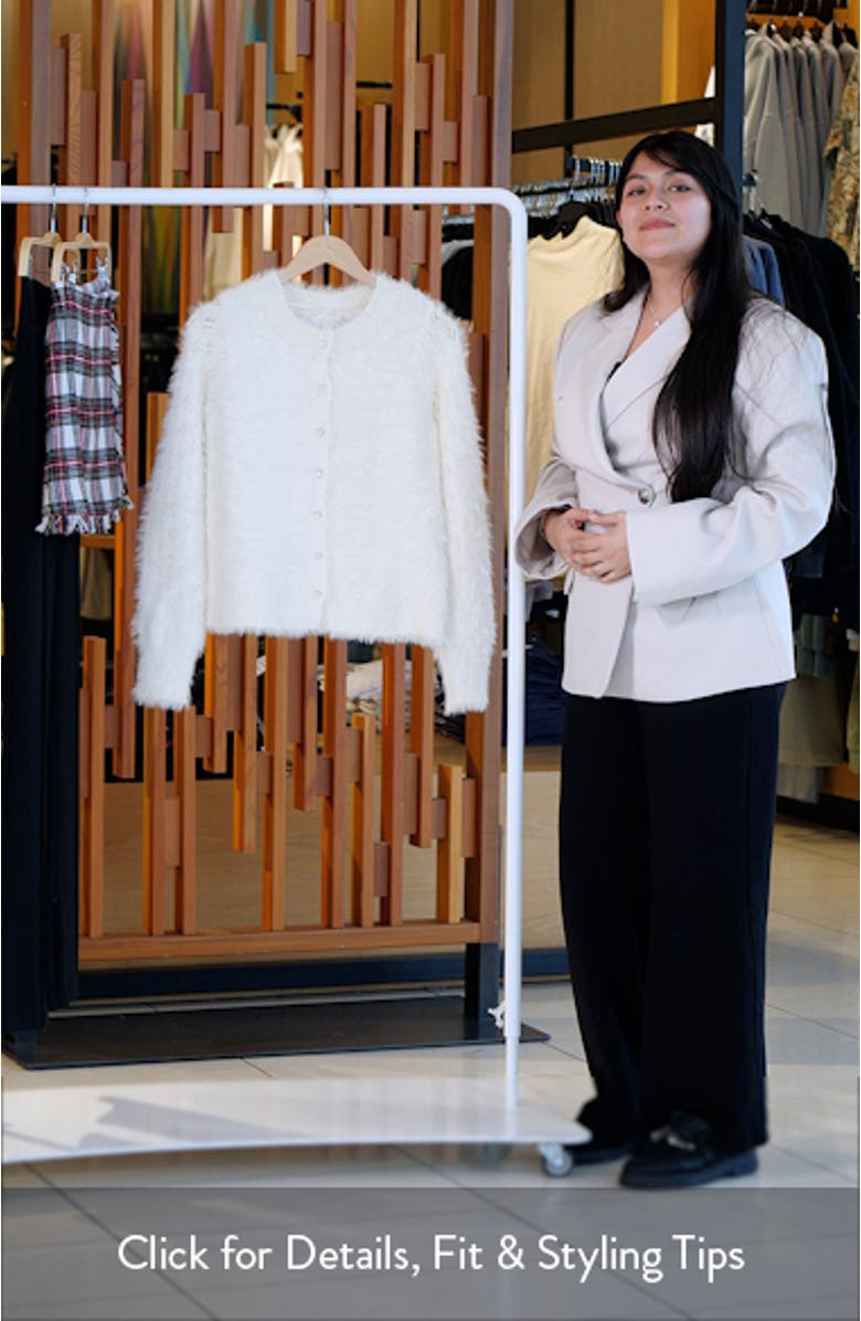 Kat Fuzzy Cardigan, sales video thumbnail