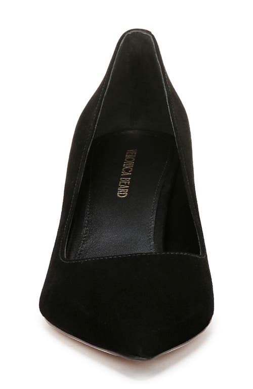 Veronica Beard Rita Suede Classic Pumps In Black
