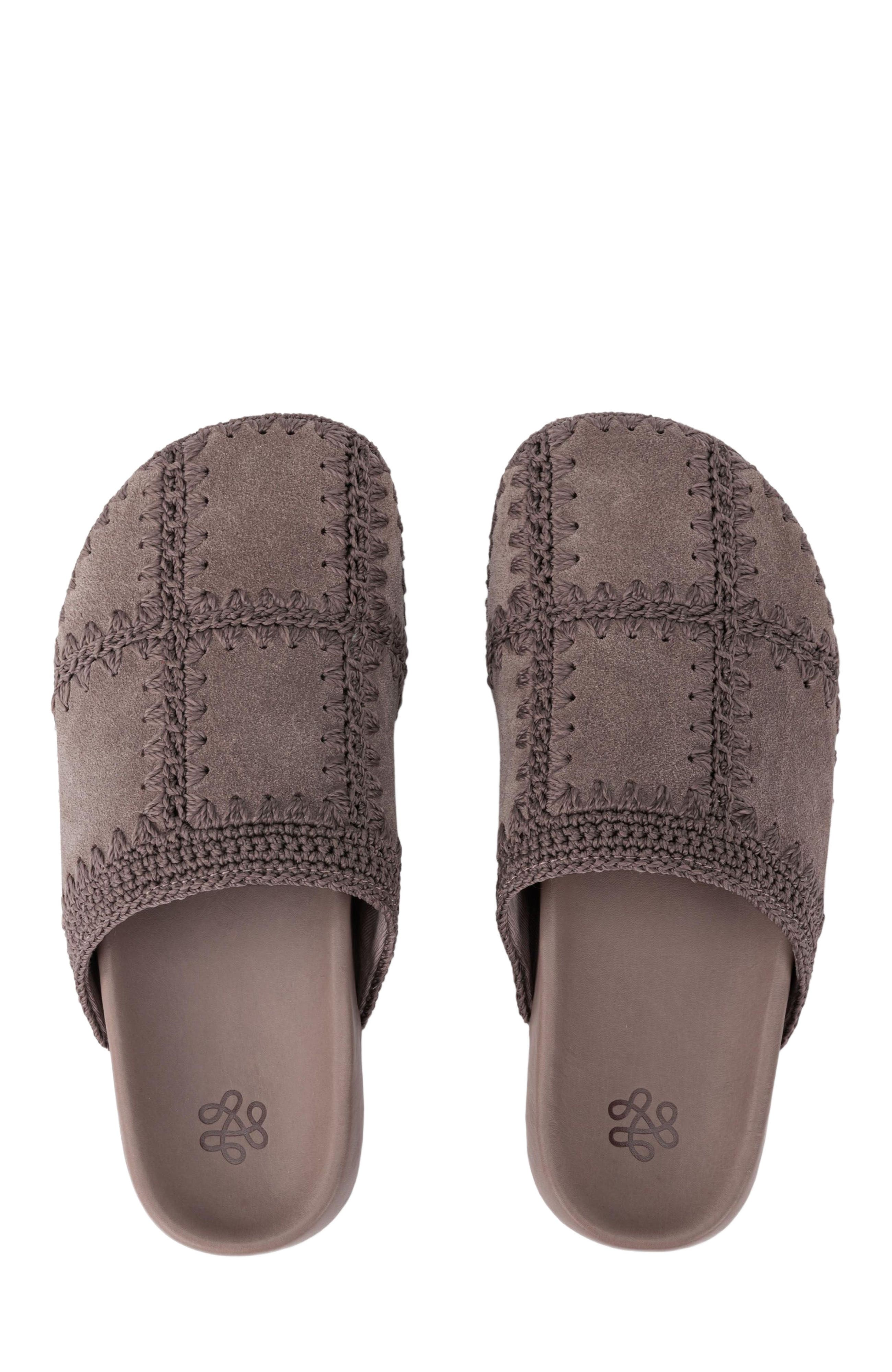 The Sak Bolinas Suede Clog Shoe, Main, color, Mushroom Suede Patch