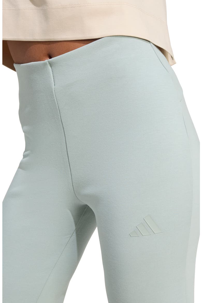 All SZN Split Flare Leggings, Alternate, color, WONDER SAGE/