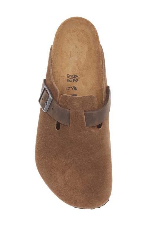 Birkenstock Boston Soft Clog In Brown