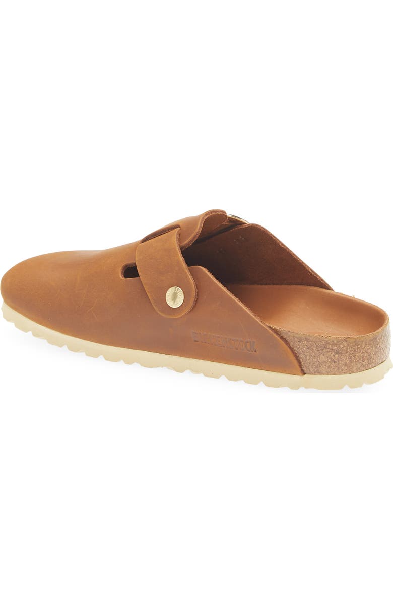 Birkenstock Boston Big Buckle Clog, Alternate, color, Cognac