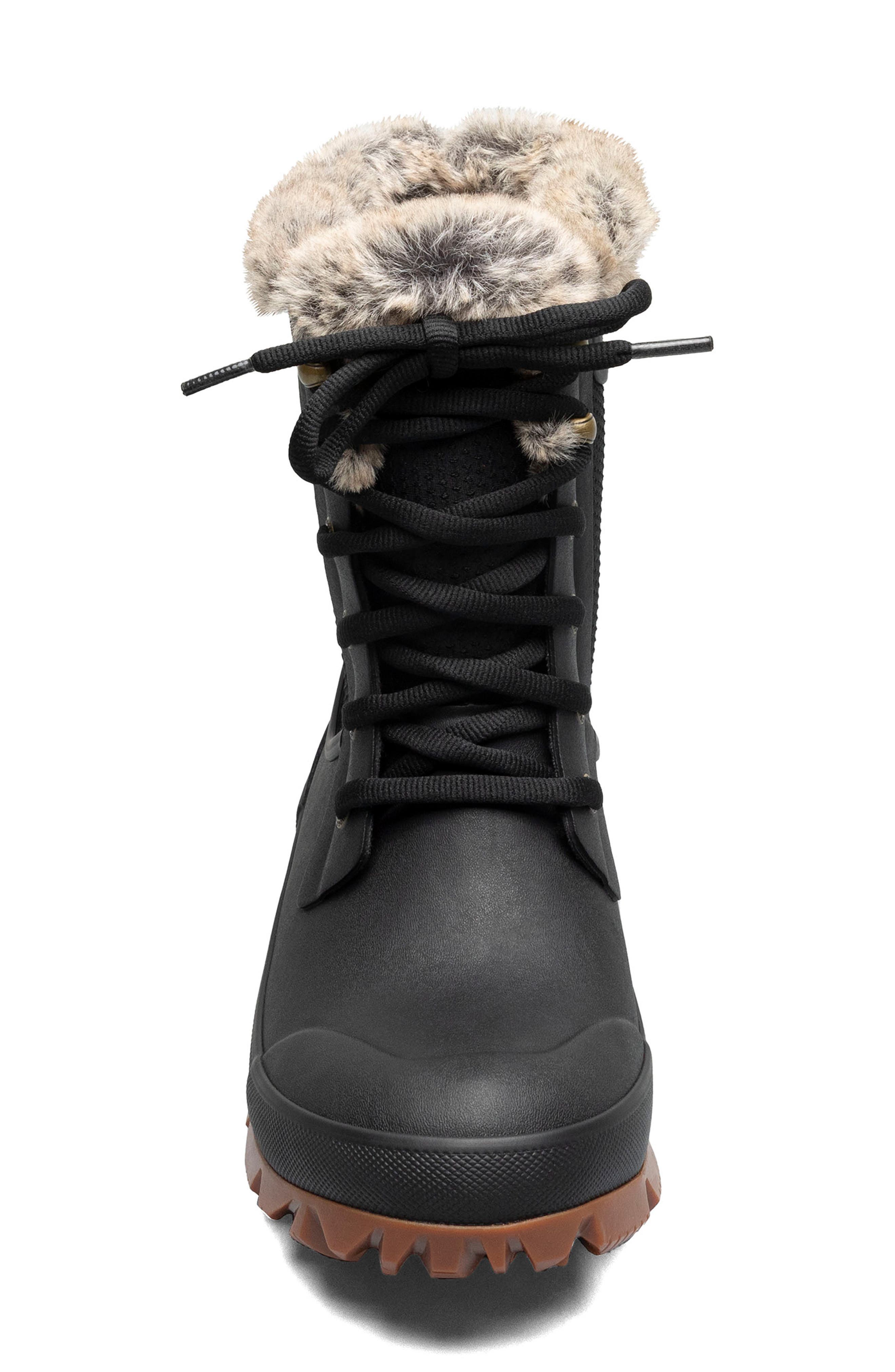 Bogs Arcata Trek Dots Waterproof Boot, Alternate, color, Black