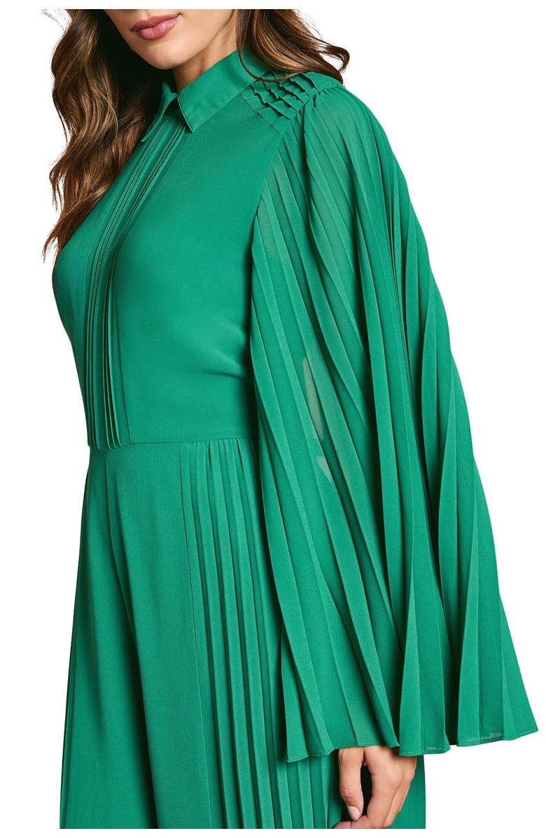 Coast Pleat Wide Leg Jumpsuit, Alternate, color, Emerald