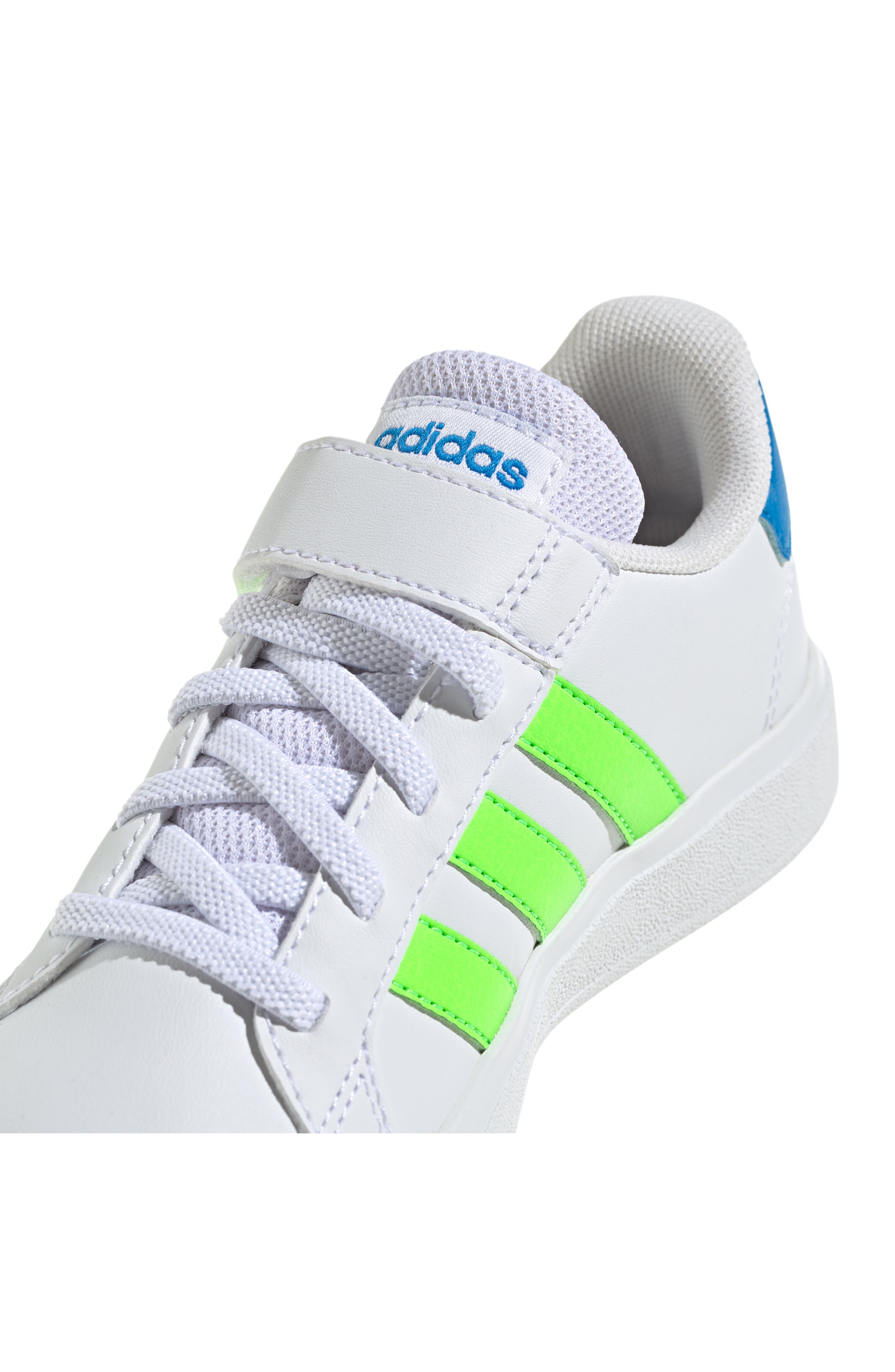 Grand Court 2.0 Sneaker, Alternate, color, WHITE/GREEN/ BLUE