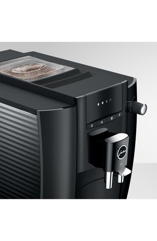 Jura E4 Automatic Coffee Machine In Black