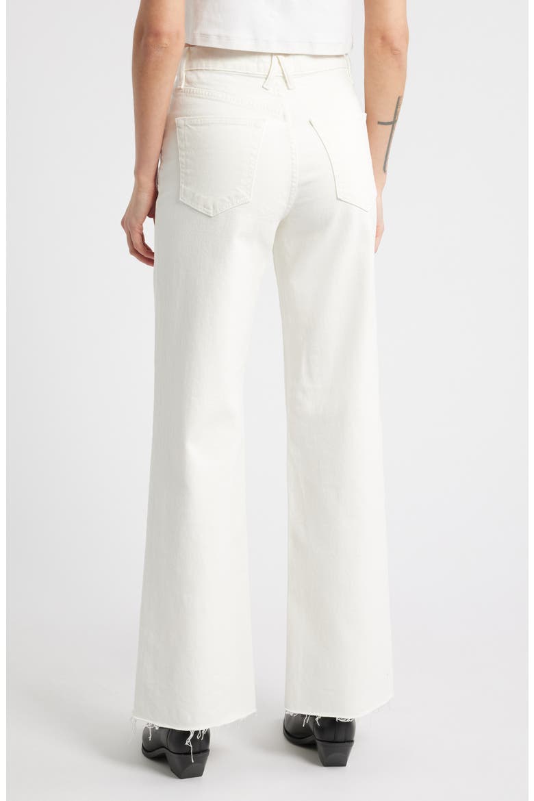 Grace High Waist Wide Leg Jeans, Alternate, color, WHITE