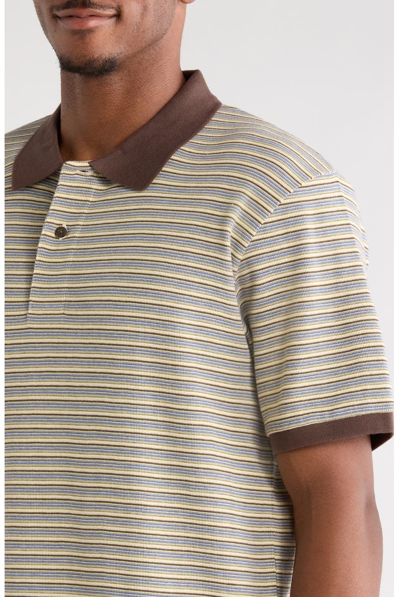 Dion Stripe Cotton Polo, Alternate, color, DION STRIPE/WAX