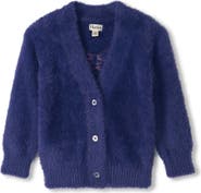 Hatley Kids' Fuzzy Bow Cardigan
