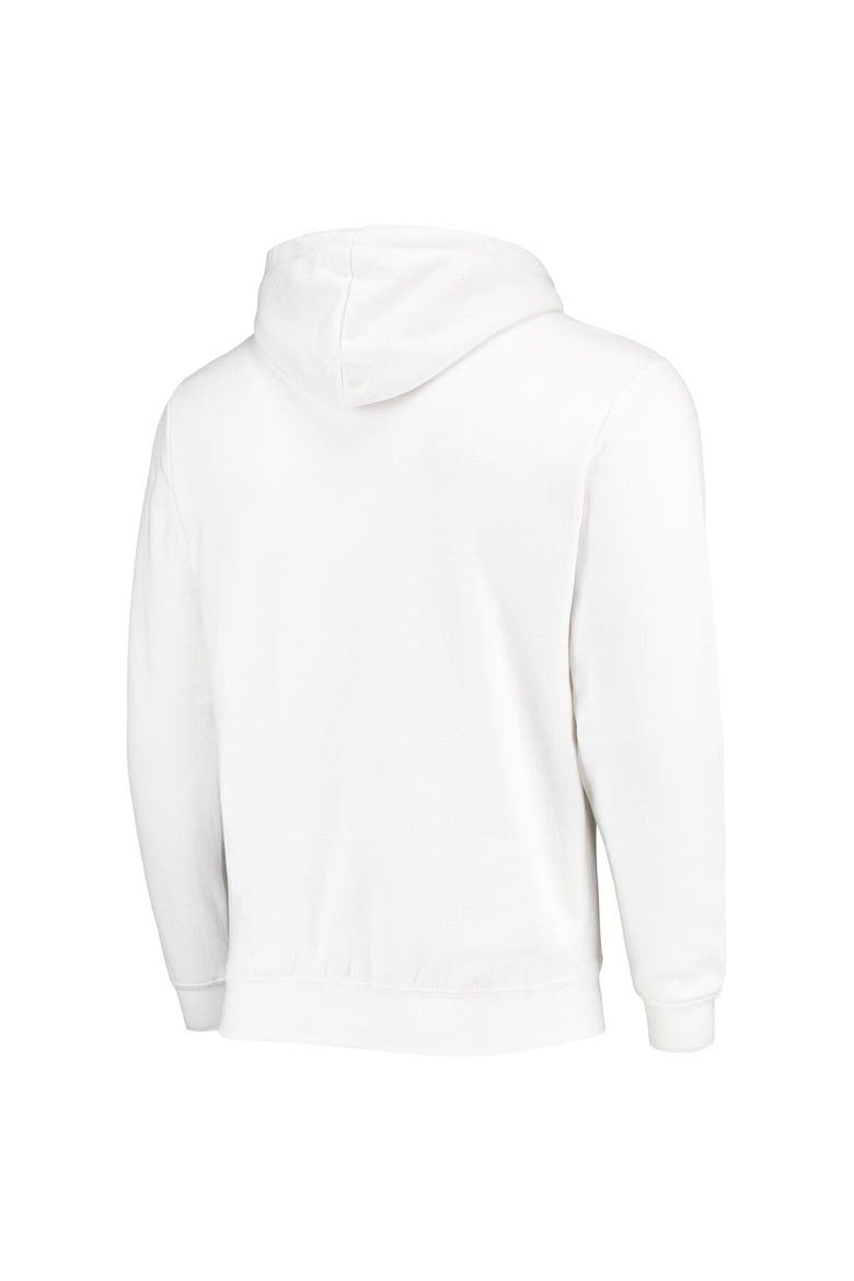 Men's Colosseum White Michigan State Spartans Arch & Logo 3.0 Full-Zip Hoodie, Alternate, color, White