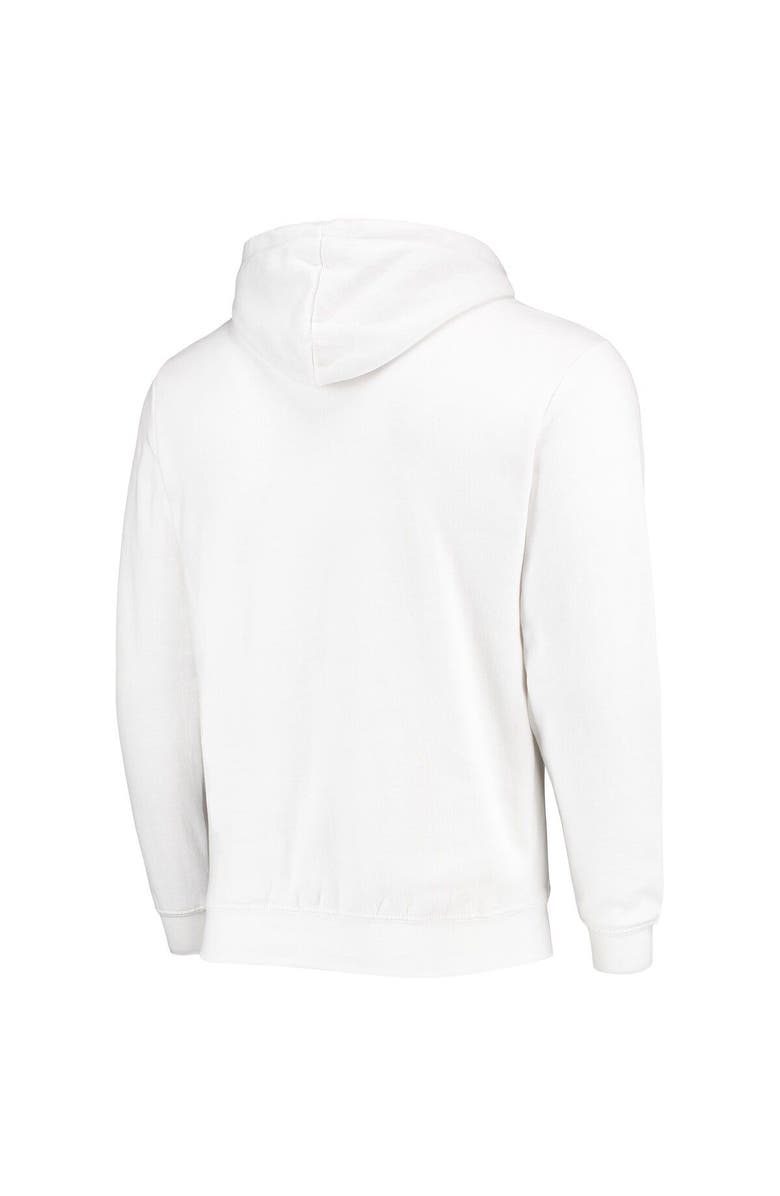 COLOSSEUM Men's Colosseum White Michigan State Spartans Arch & Logo 3.0 Full-Zip Hoodie, Alternate, color, White