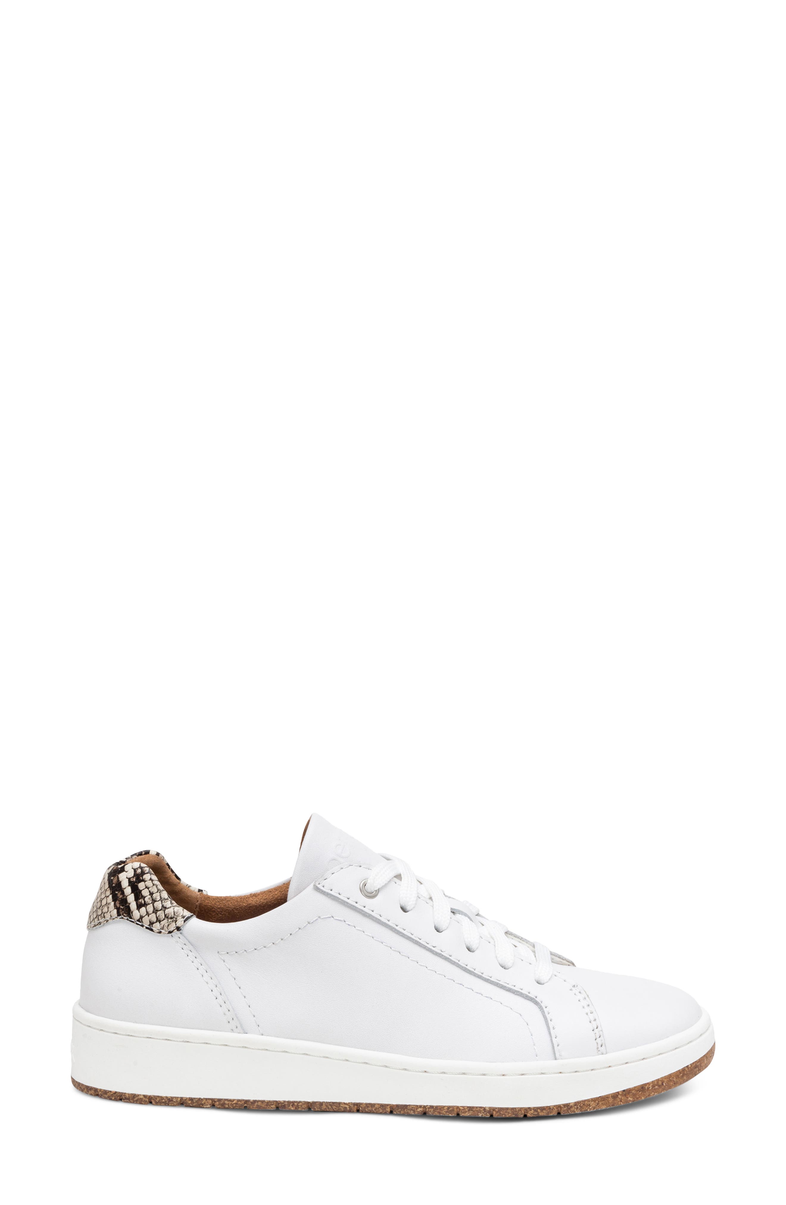 Blake Leather Low Top Sneaker, Alternate, color, WHITE