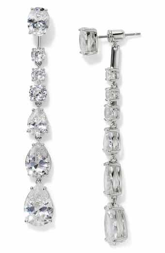 Sunshowere Crystal Front/Back Earrings