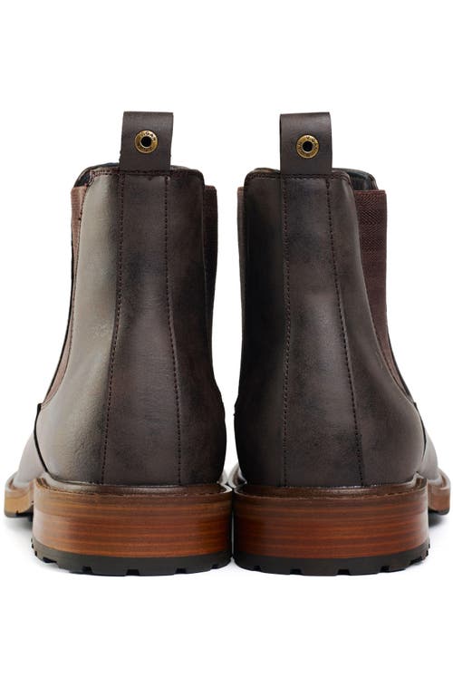 V.gan London Vegan Auber Chelsea Boots In Brown