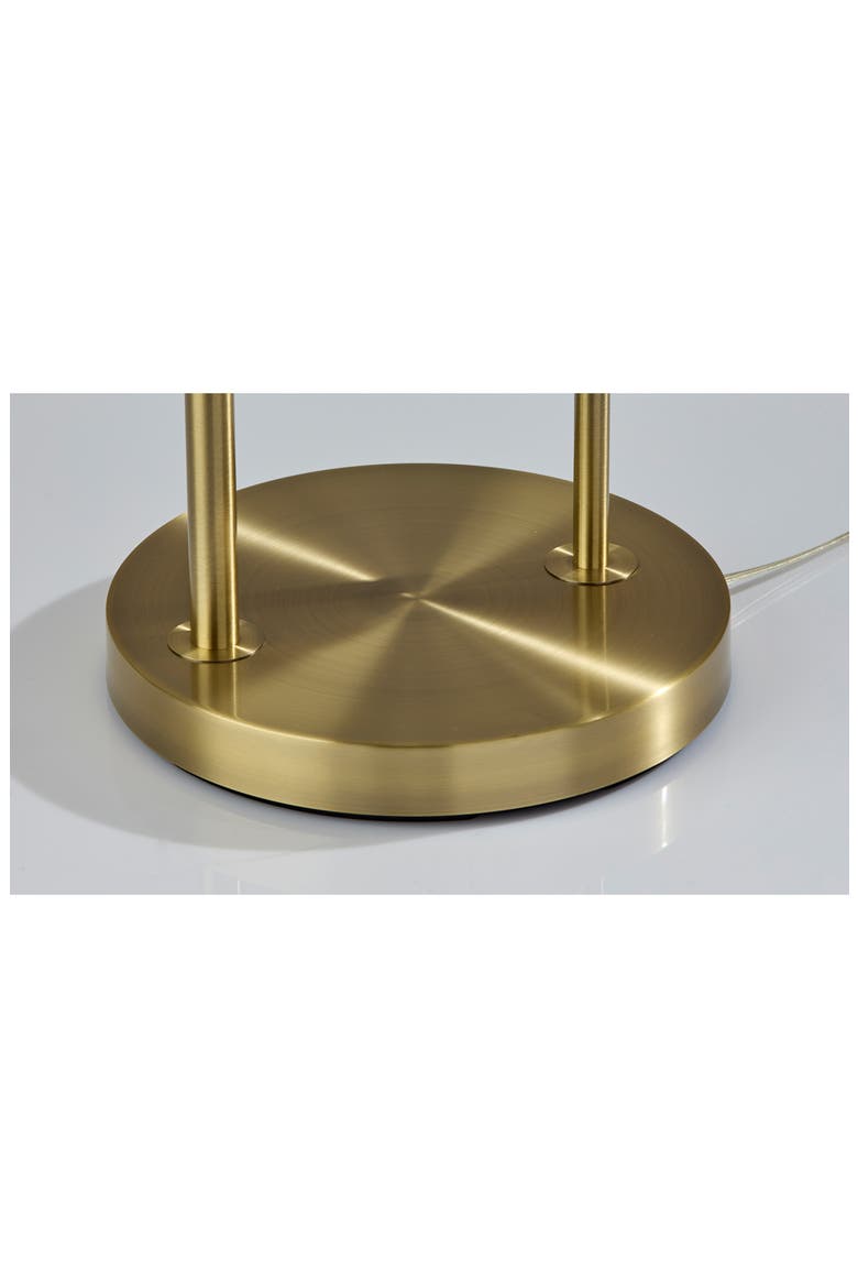 Amira Shelf Floor Lamp, Alternate, color, ANTIQUE BRASS