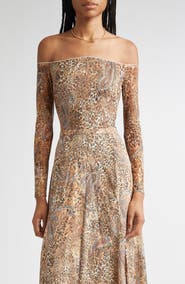L'AGENCE Peonie Off the Shoulder Bodysuit