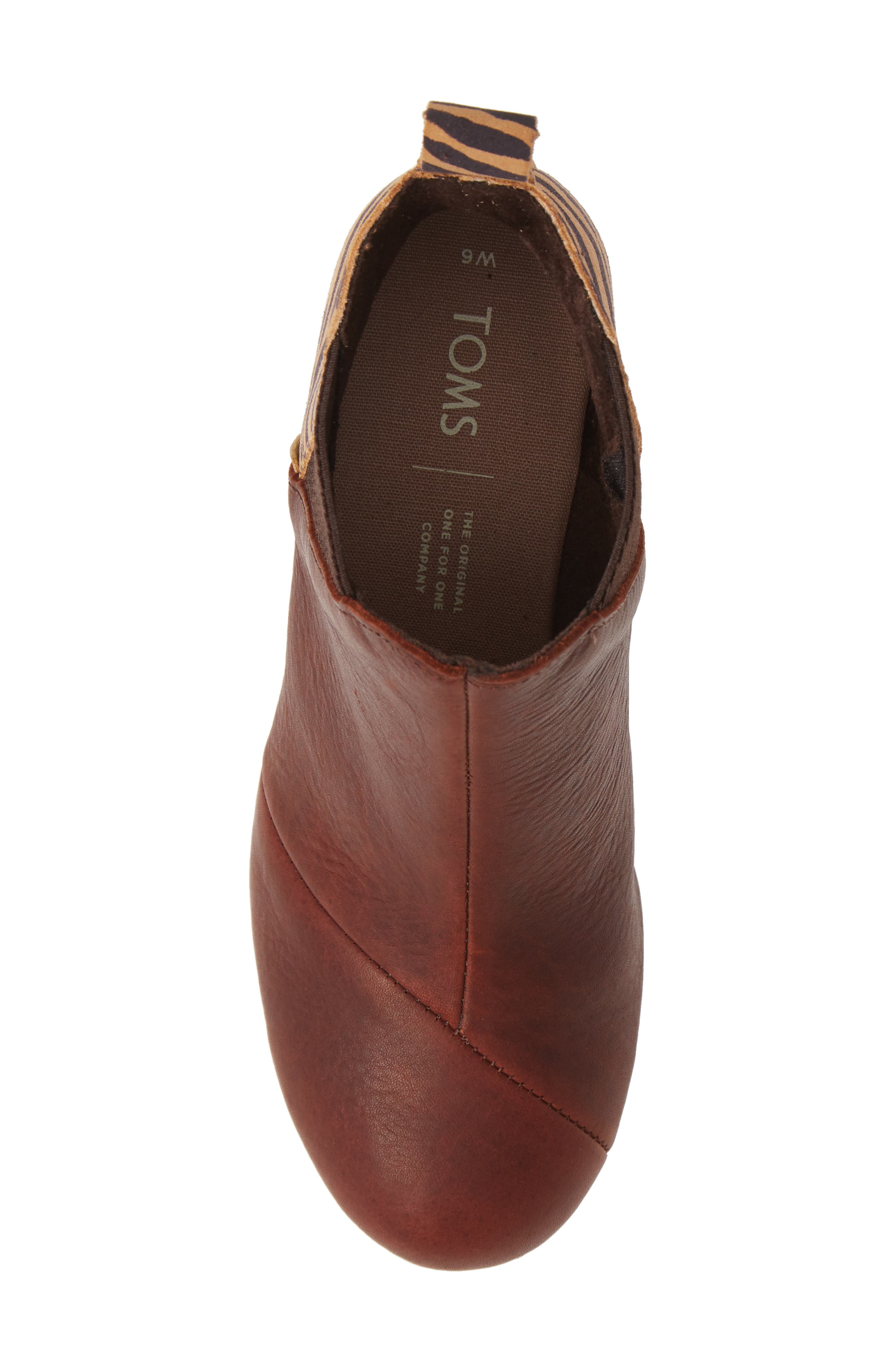Kelsey Wedge Bootie, Alternate, color, BROWN/ LEOPARD SUEDE