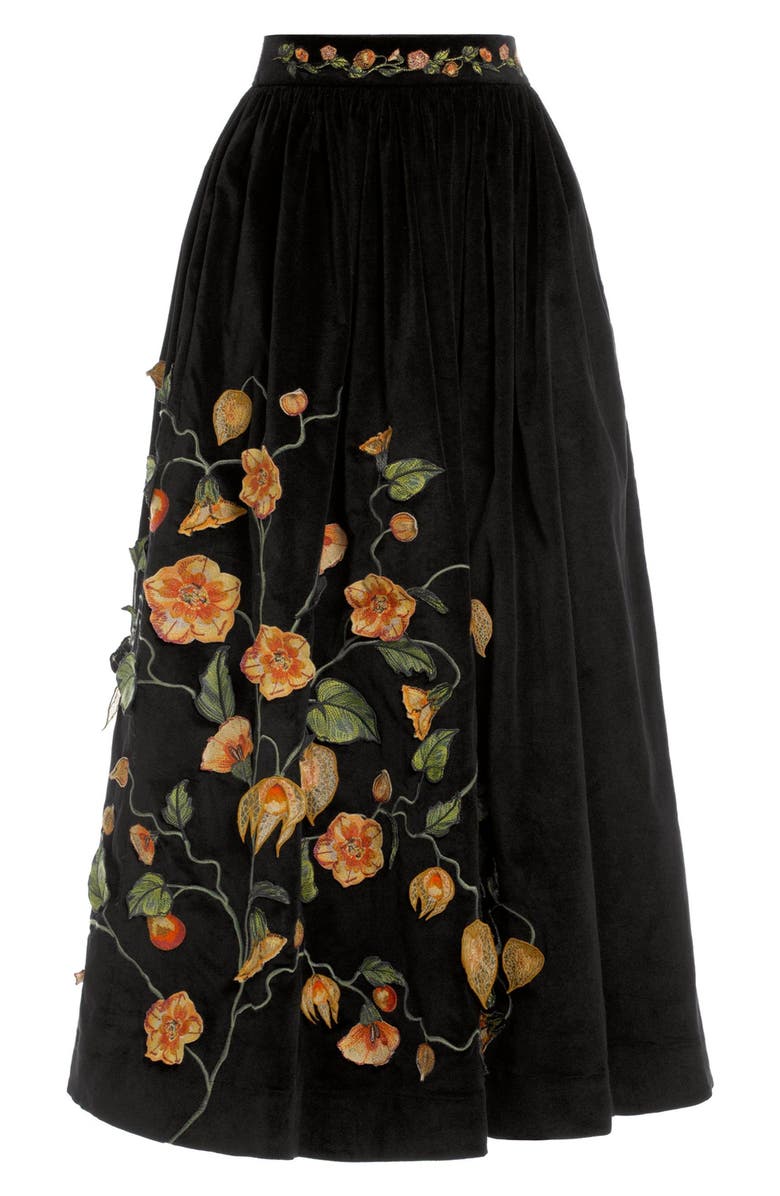 Agua by Agua Bendita Tangelo Uchuva Maxi Skirt, Main, color, Multi