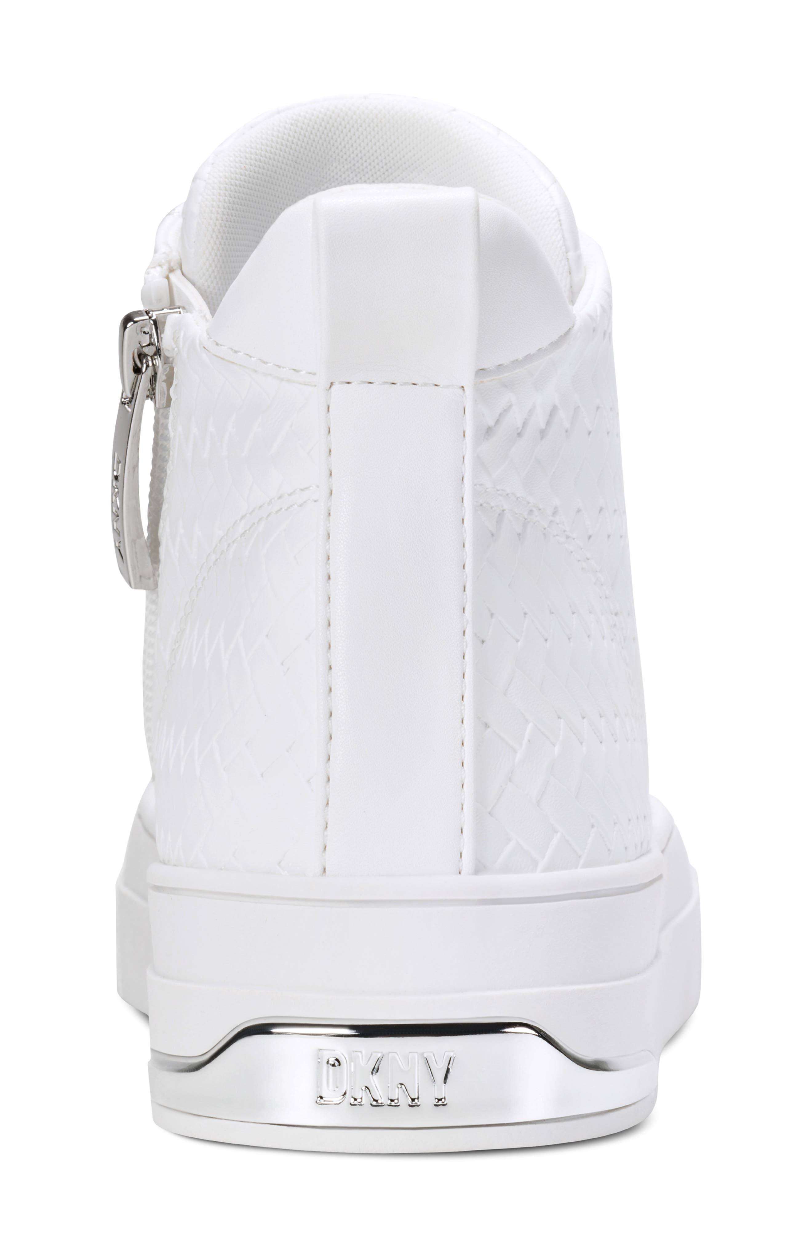 DKNY Yaser Mid Sneaker, Alternate, color, White