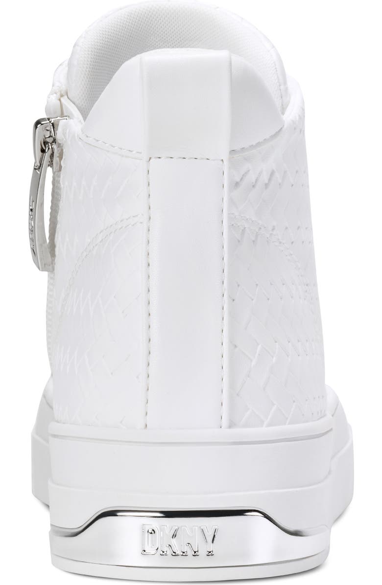 DKNY Yaser Mid Sneaker, Alternate, color, White