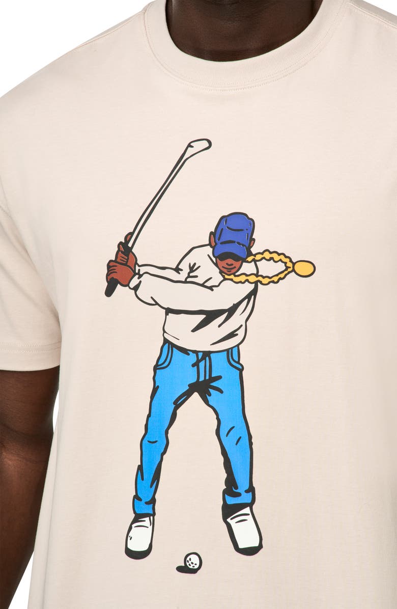 Eastside Golf Swingman Graphic T-Shirt, Alternate, color, Pumice