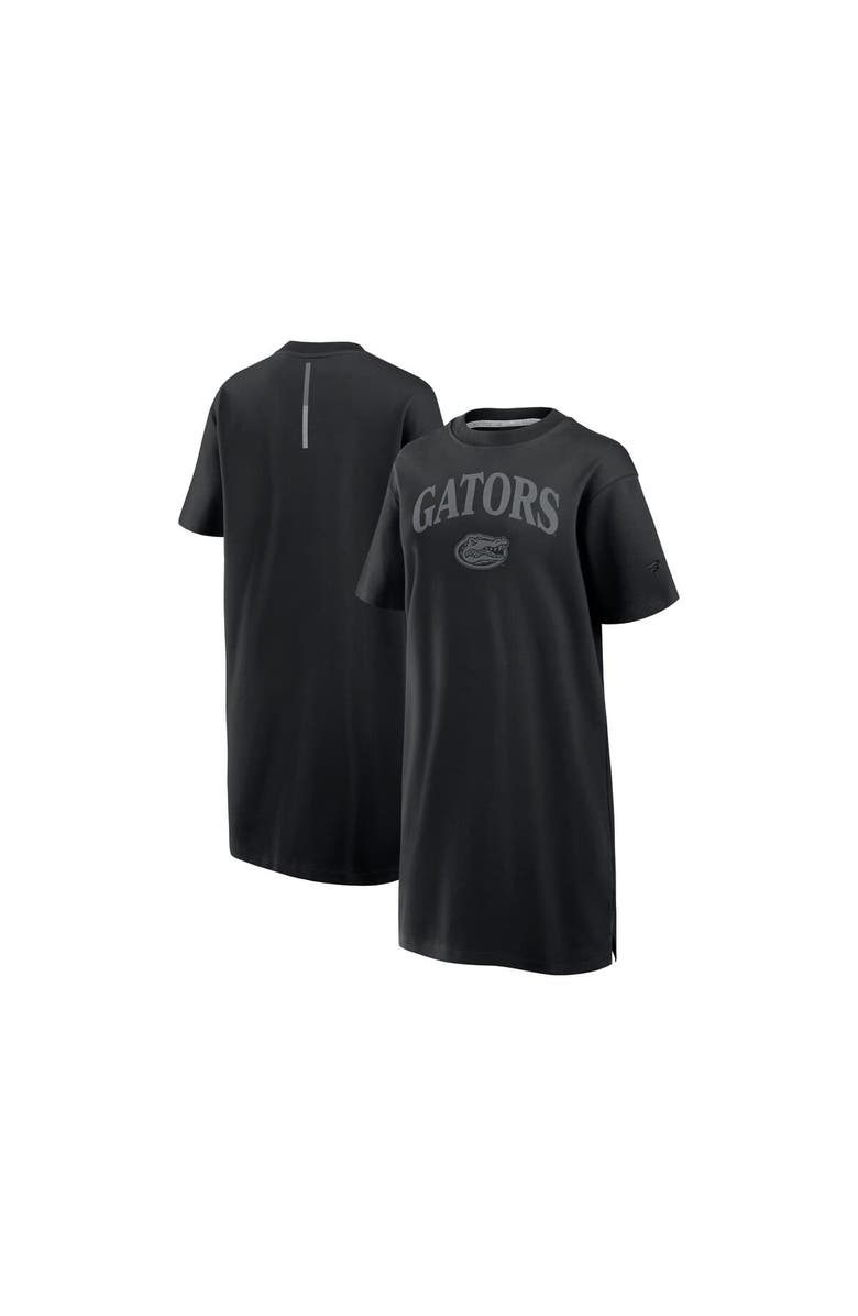 FANATICS Women's Fanatics  Black Florida Gators Elements Go Tri-Blend T-Shirt Dress, Main, color, Black