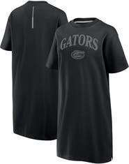 FANATICS Women's Fanatics  Black Florida Gators Elements Go Tri-Blend T-Shirt Dress
