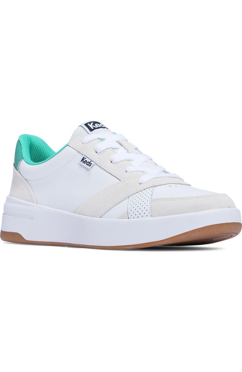 Keds<sup>®</sup> The Court Leather Sneaker, Main, color,