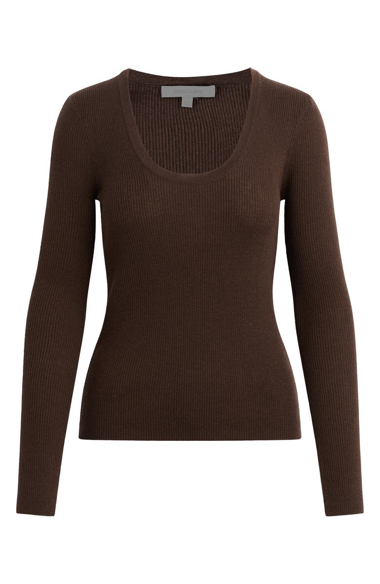 Favorite Daughter Take It Easy Wool Sweater, Alternate, color, Coffee