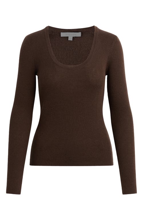 Favorite Daughter Take It Easy Wool Sweater In Brown