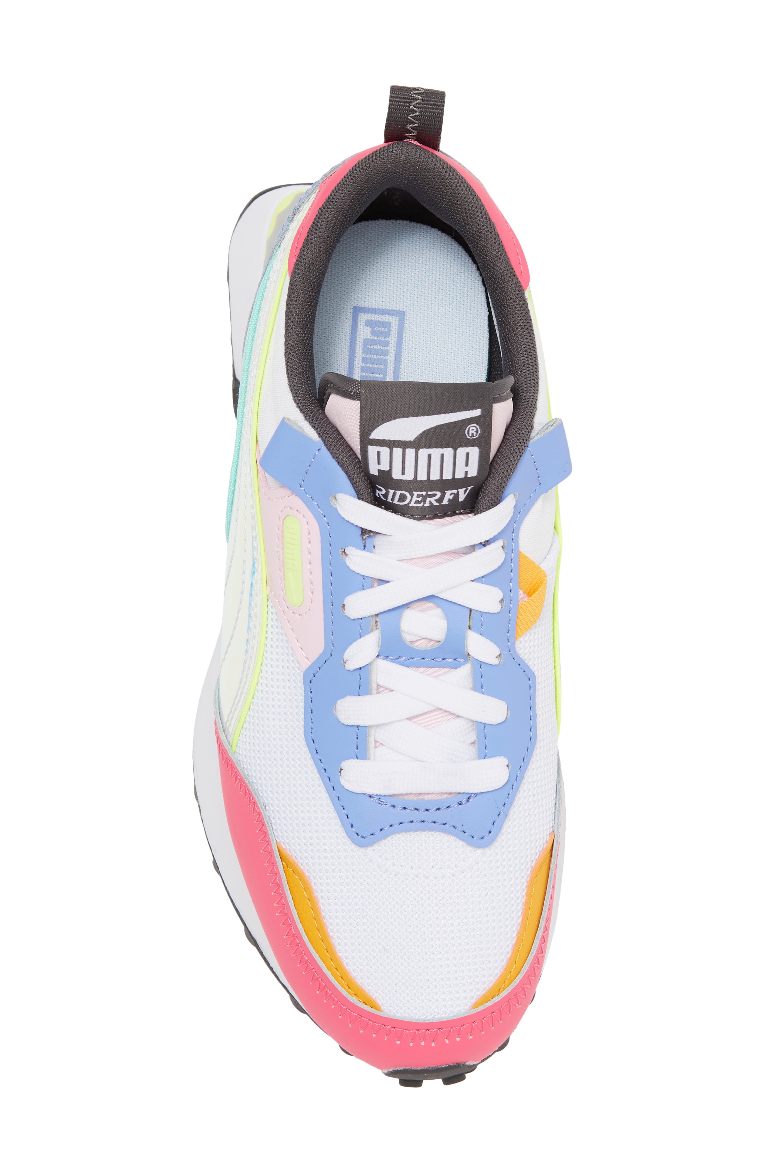 PUMA Kids' Rider FV Glowing Up Sneaker, Alternate, color, 