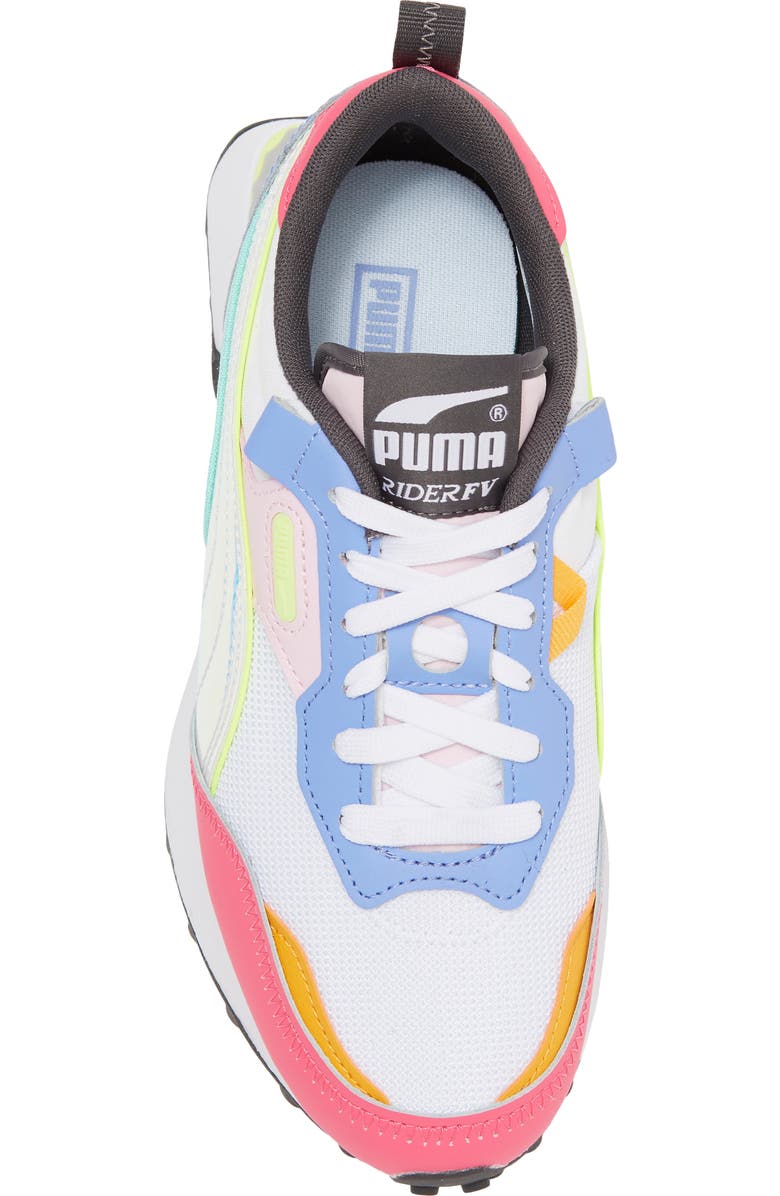 PUMA Kids' Rider FV Glowing Up Sneaker, Alternate, color,