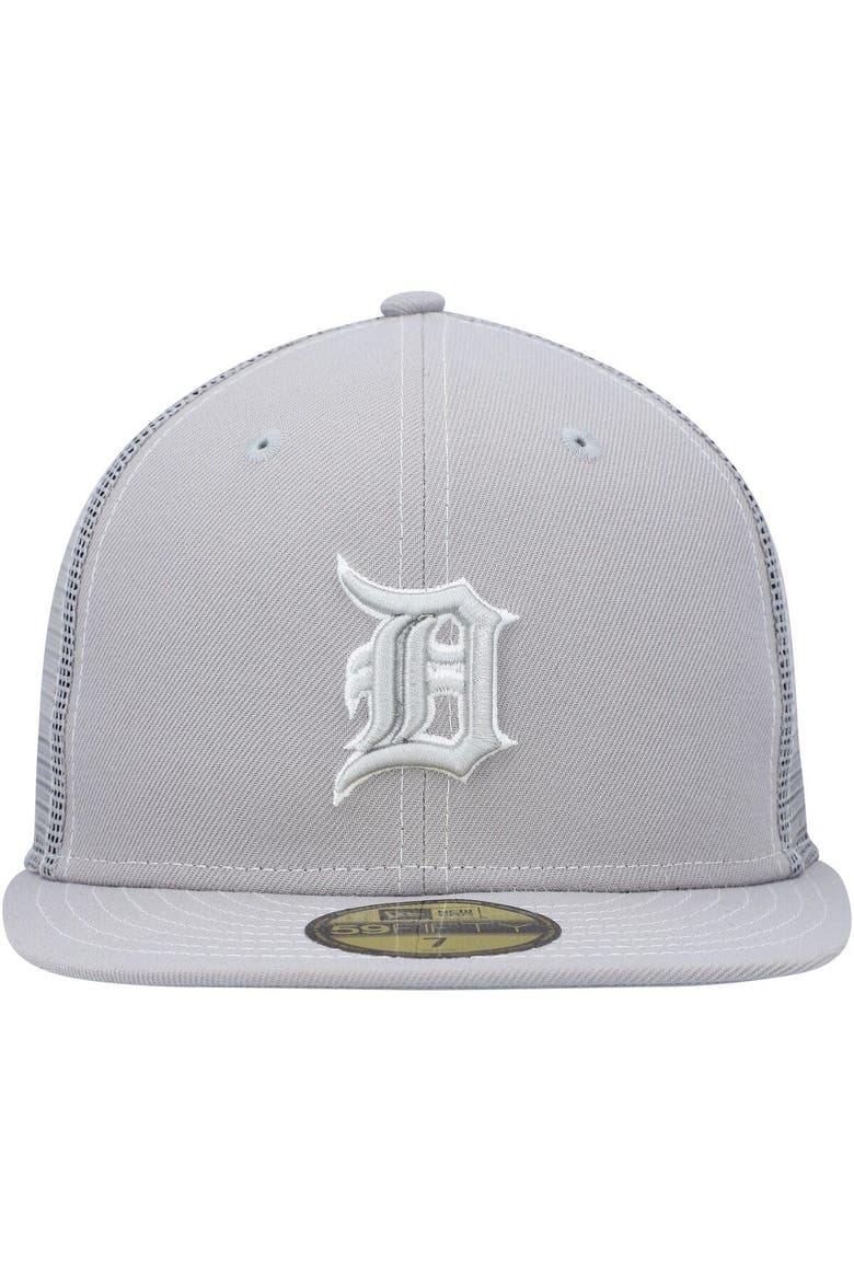 Men's New Era  Gray Detroit Tigers 2023 On-Field Batting Practice 59FIFTY Fitted Hat, Alternate, color, Gray