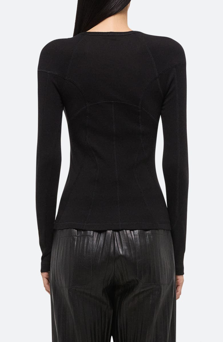 Helmut Lang Sport Seam Top, Alternate, color, 