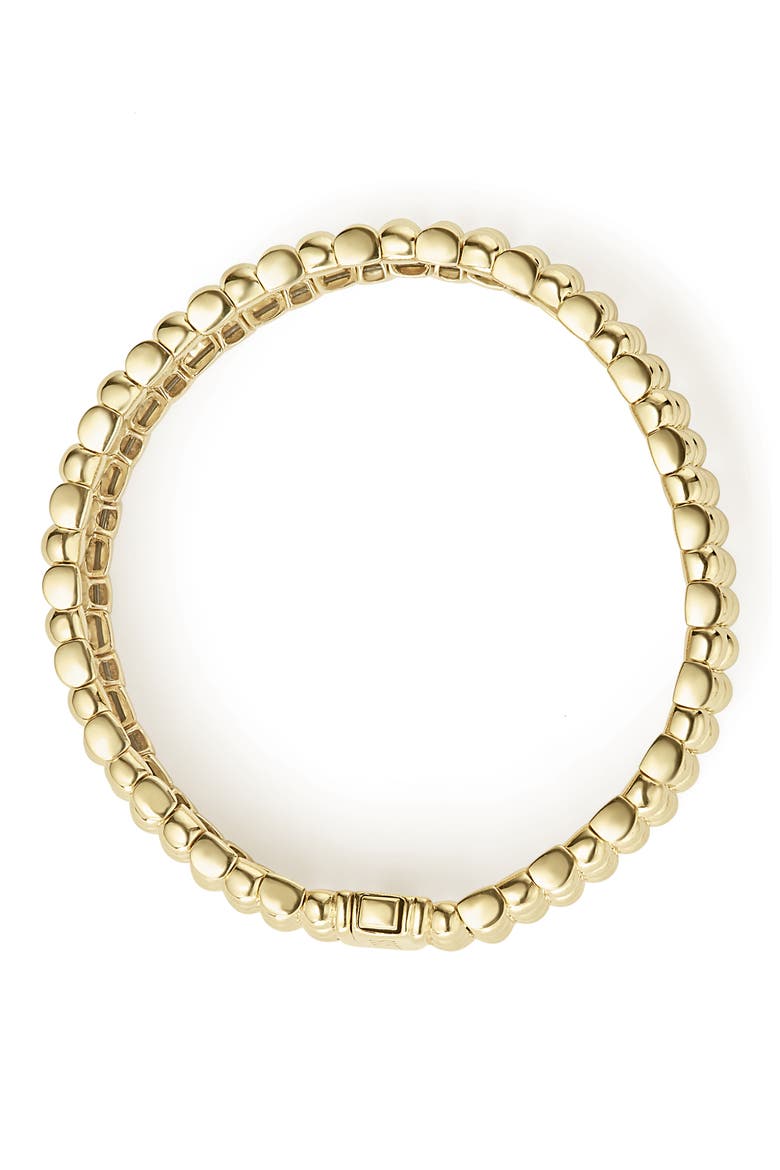 Caviar Gold Bold Wide Rope Bracelet, Alternate, color, GOLD