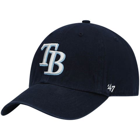 Men's '47 Navy Tampa Bay Rays Clean Up Adjustable Hat