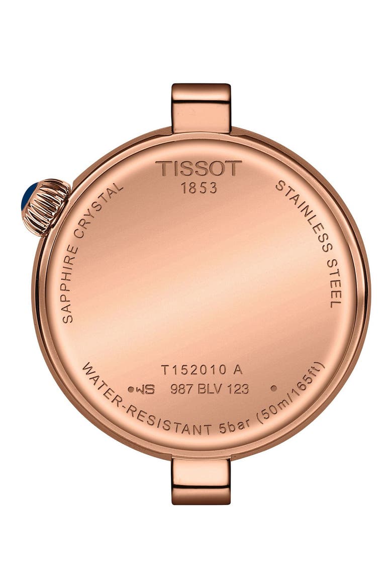Desir Mother-of-Pearl Rose Gold Tone Watch, 28mm, Alternate, color, IVORY