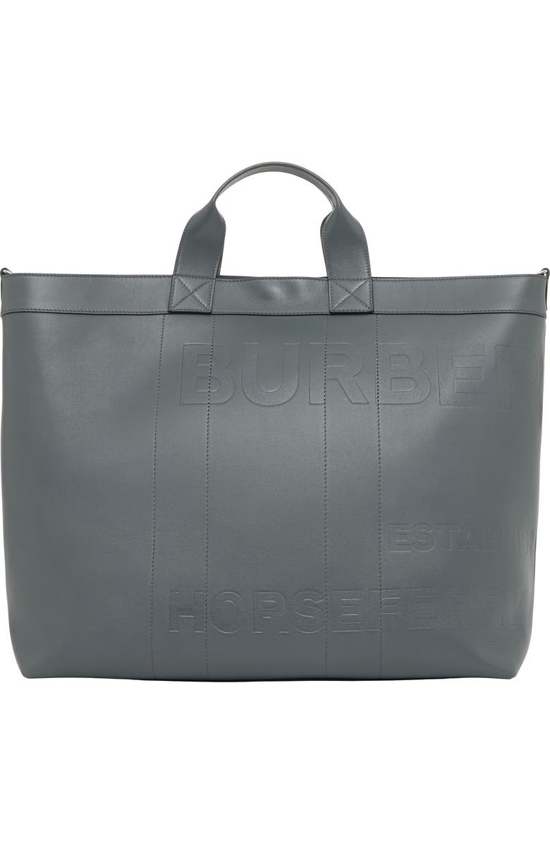 Burberry Ormond Leather Tote, Main, color,