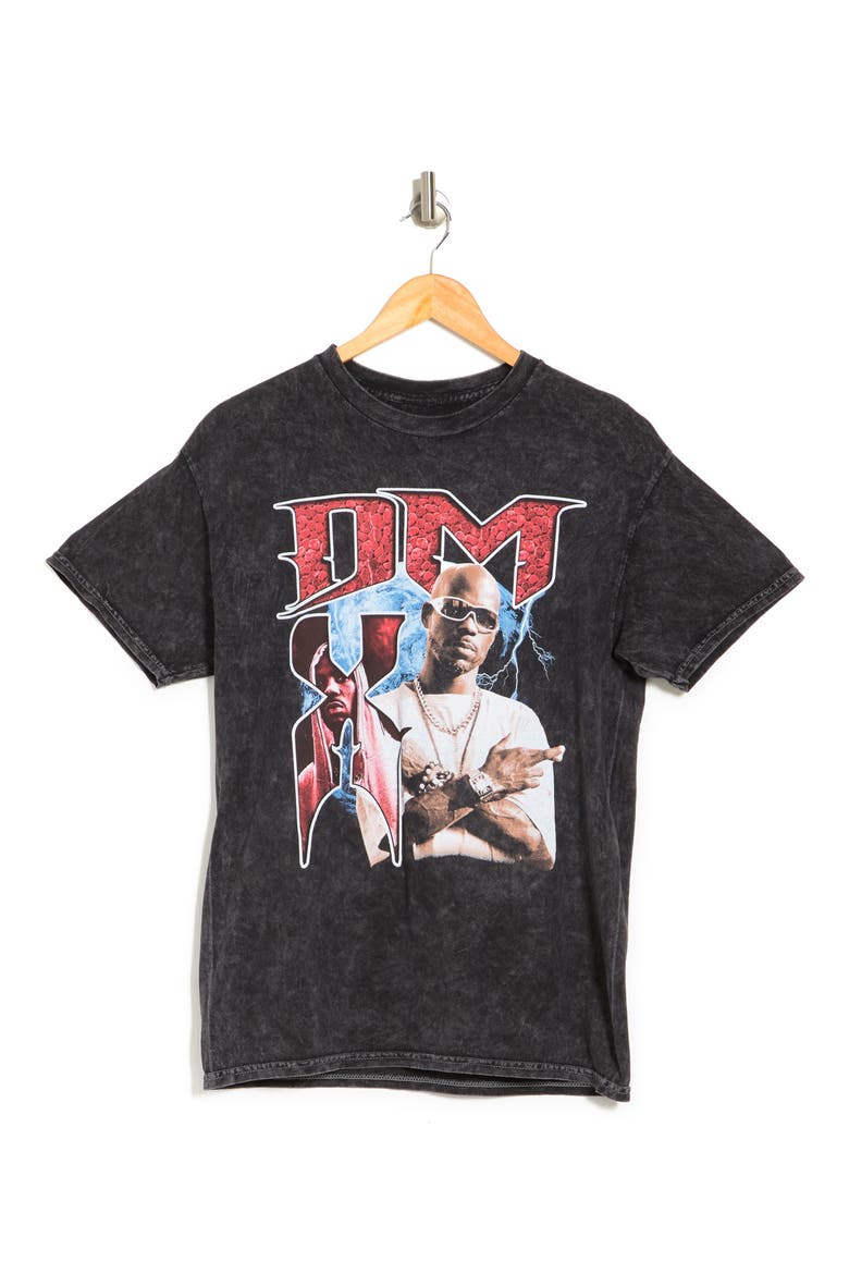 DMX Throwback Graphic T-Shirt, Alternate, color, BLACK MINERAL