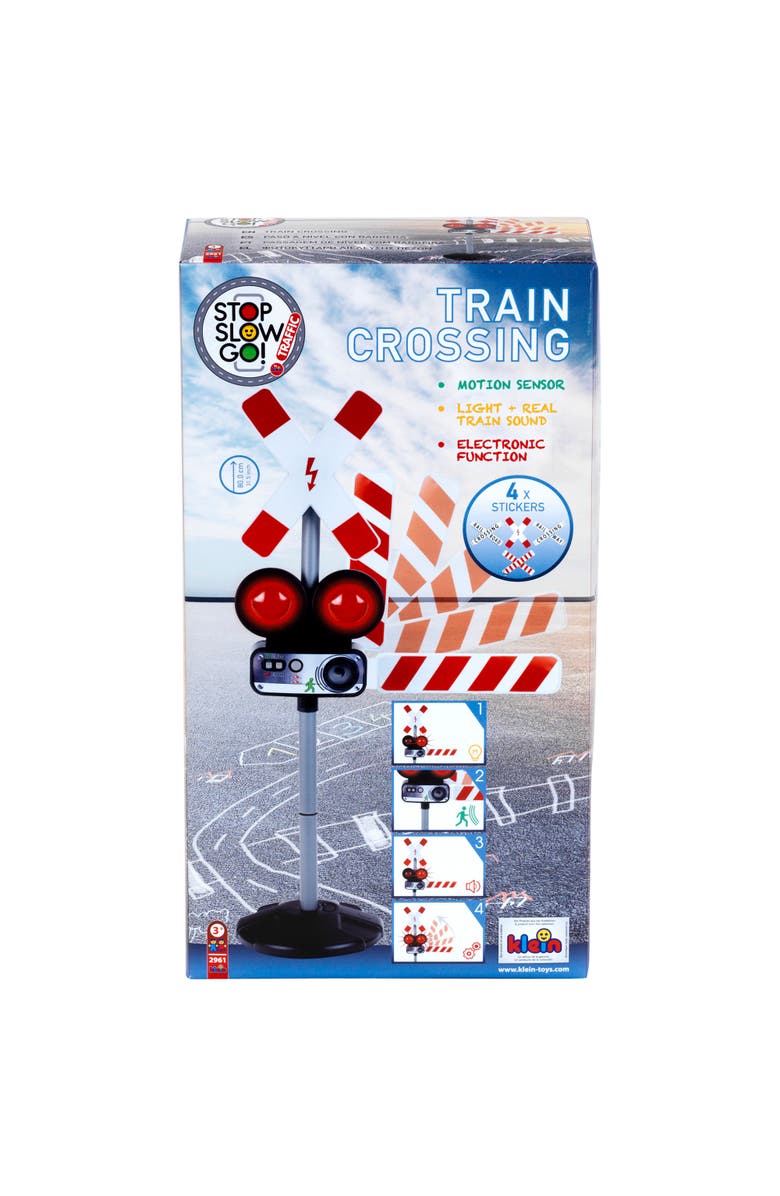 Theo Klein Train Crossing Traffic Light Cycle, Alternate, color, Multicolored