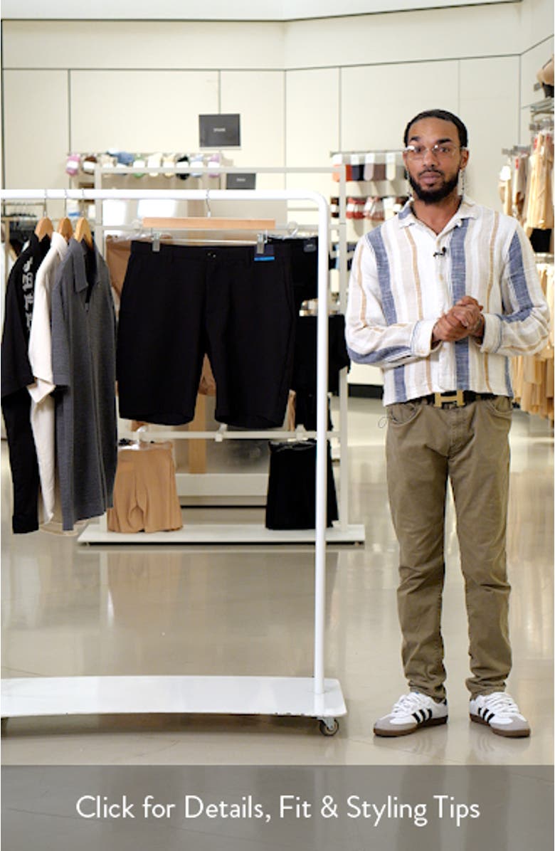 Oasis Satellite EME Seersucker Bermuda Shorts, sales video thumbnail