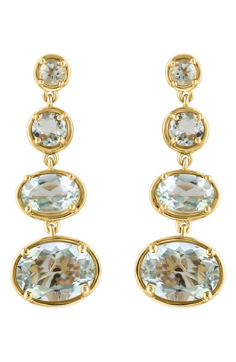 EFFY 14K Gold Amethyst Gradient Drop Earrings, Main, color, 