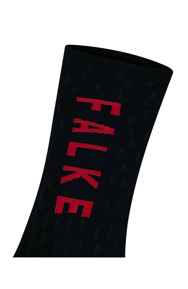 Falke BC Impulse Cycling Socks, Alternate, color, Black