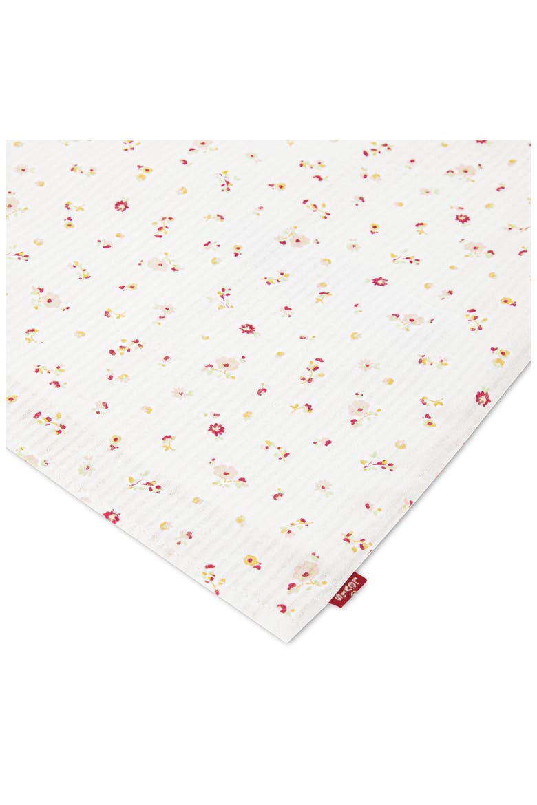 Kids' Ditsy Floral Cotton Long Sleeve Top, Alternate, color, LEVIS EGRET