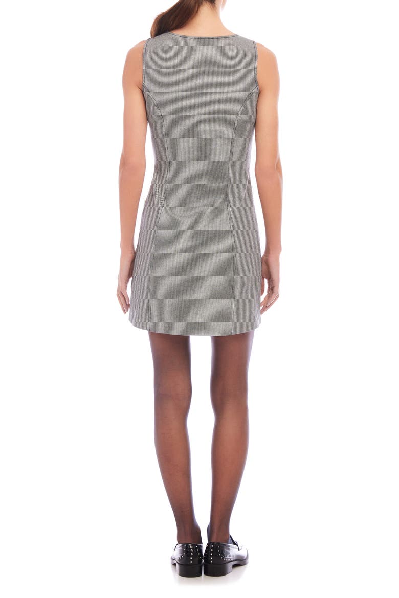 Avery Houndstooth Minidress, Alternate, color, HOUNDSTOOTH