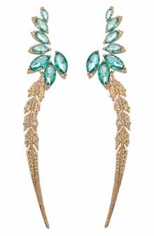 EYE CANDY LOS ANGELES Ellie CZ Drop Earrings