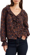 Paneros Clothing Long Sleeve Chloe Ruffle Shirt