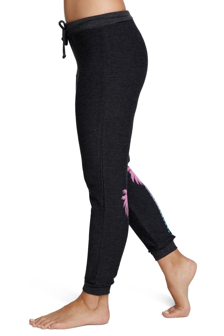 Vacay Vibers Cozy Joggers, Alternate, color, BLACK