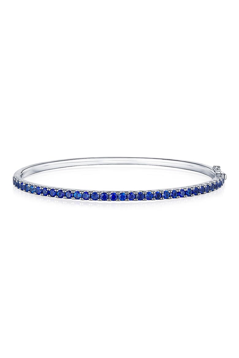 Stackable Blue Sapphire Bracelet, Alternate, color, BLUE SAPPHIRE